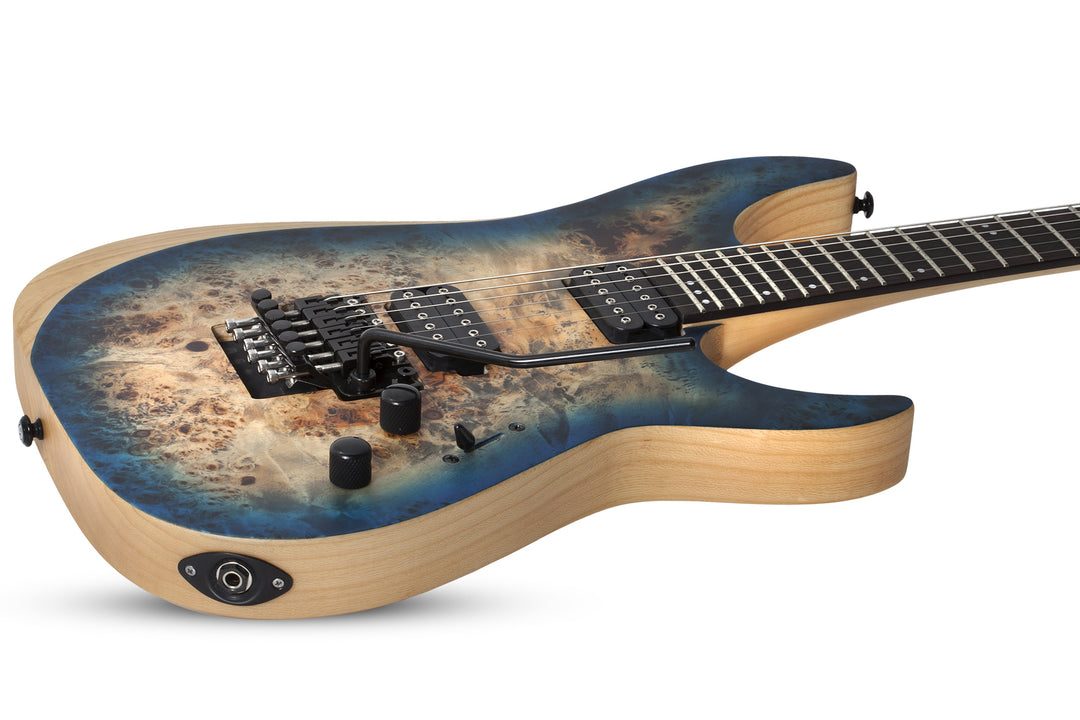 Schecter Reaper 6 Electric Guitar in Satin Sky Burst