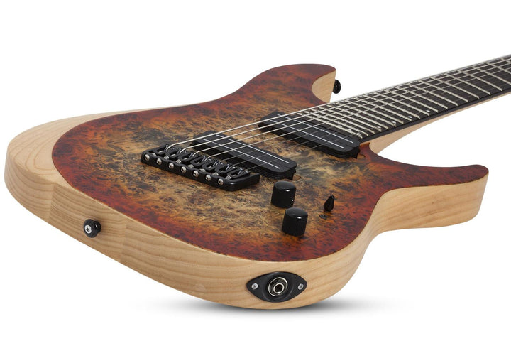 Schecter Reaper 7 Multi Scale Inferno Burst