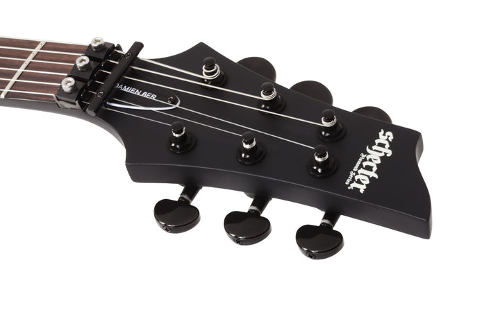 Schecter Damien 6 Electric Guitar in Satin Black