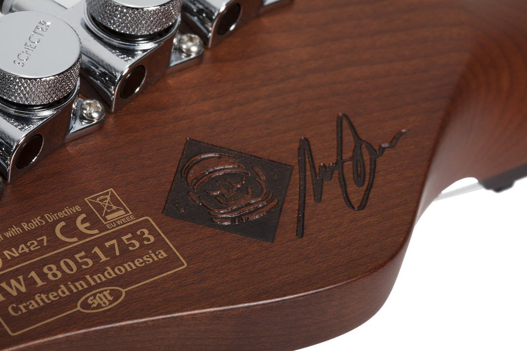 Schecter Nick Johnston Traditional Electric Guitar in Atomic Green