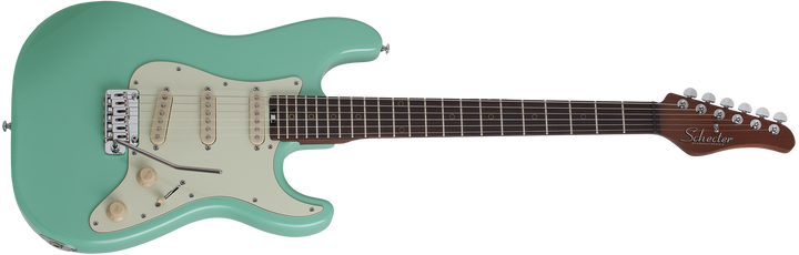 Schecter Nick Johnston Traditional Electric Guitar in Atomic Green