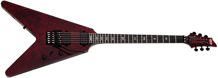 Schecter V-1 FR Apocalypse Flying V Electric Guitar