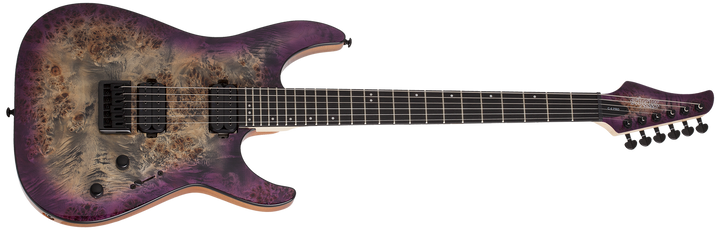 Schecter C-6 Pro Electric Guitar Aurora Burst