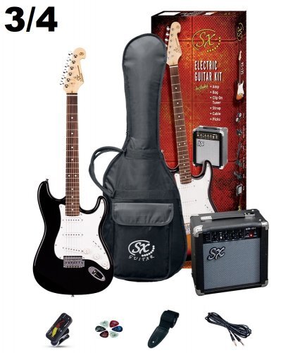 Essex 3/4 Electric Guitar Pack in Black