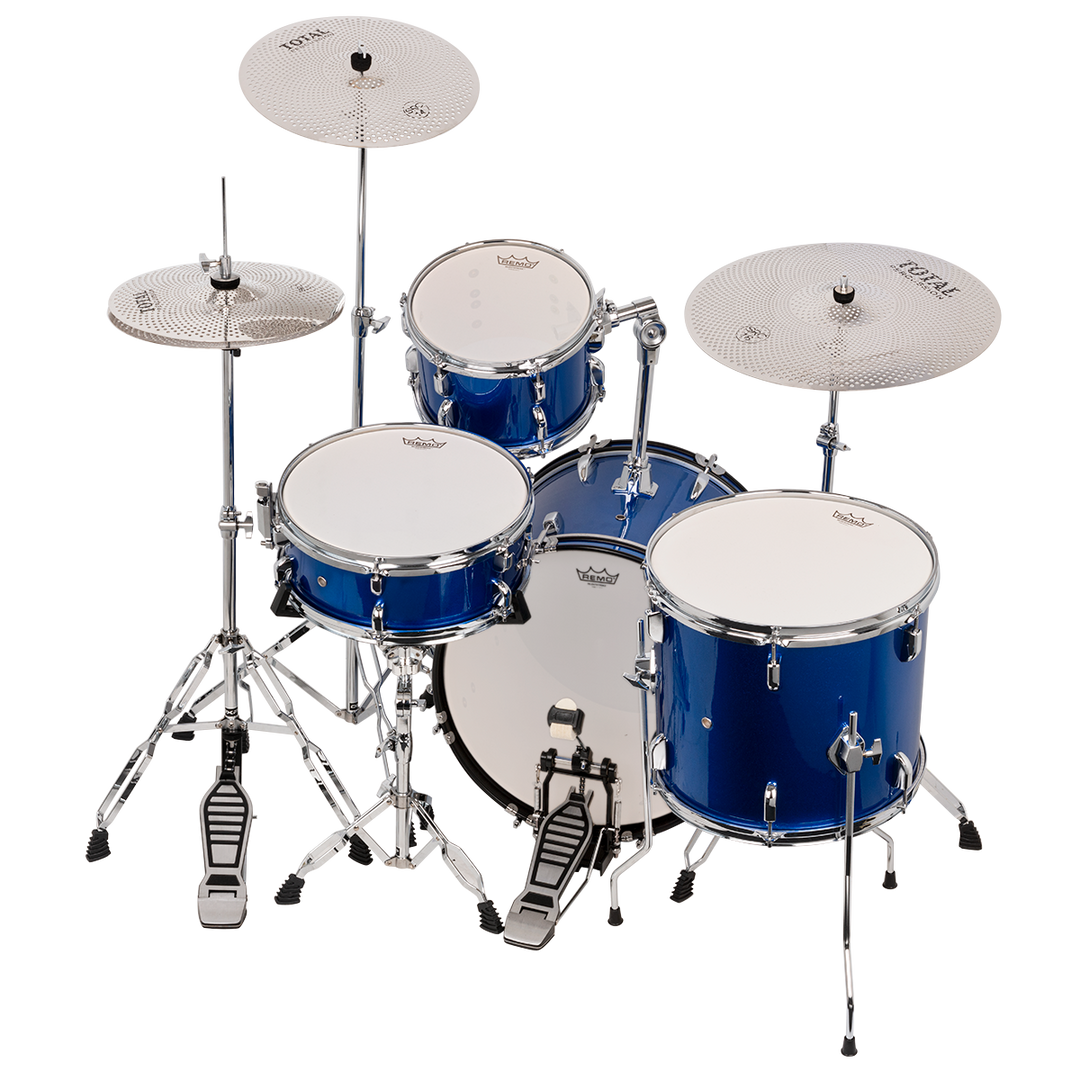 Total Percussion Sound Reduction Cymbal Set - 13HH/14CR/18RD