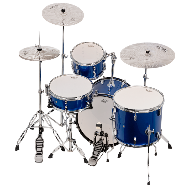 Total Percussion Sound Reduction Cymbal Set - 13HH/14CR/18RD