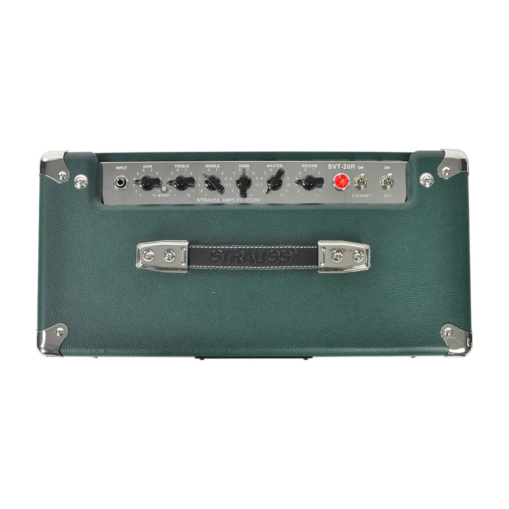 Strauss 20W All Valve Guitar Amp Combo - Green