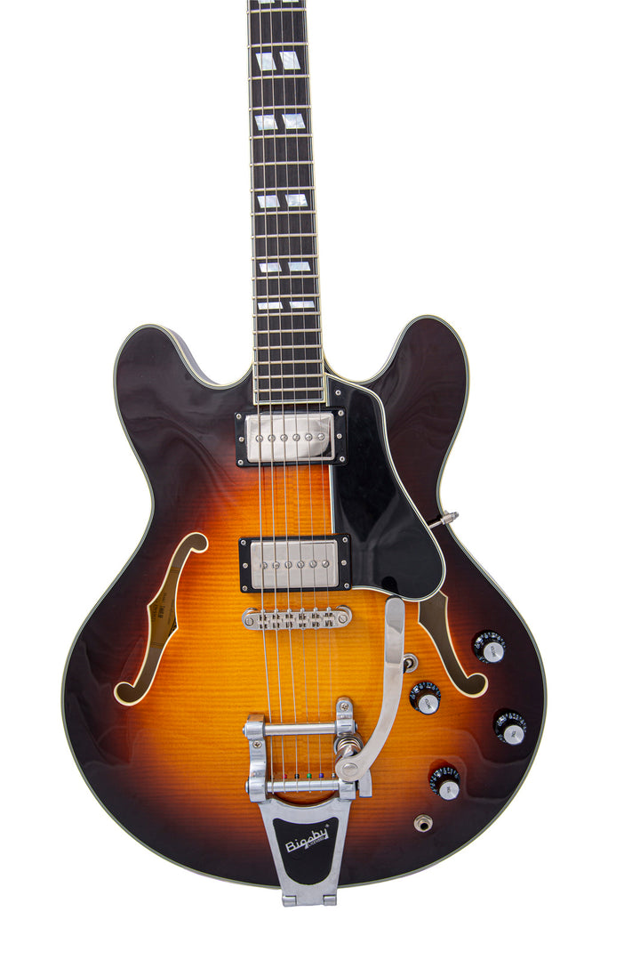 Eastman T486B-SB Deluxe Thinline in Sunburst