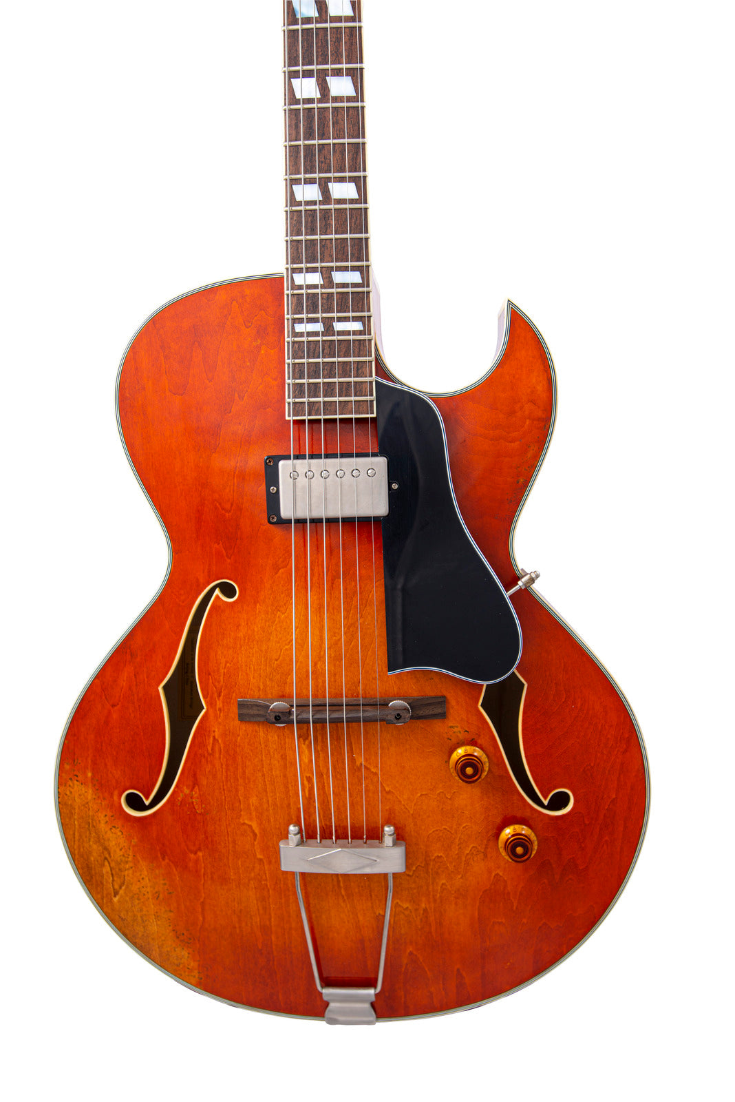 Eastman T49/V-AMB Archtop Amber Vanish Hollow Body Electric