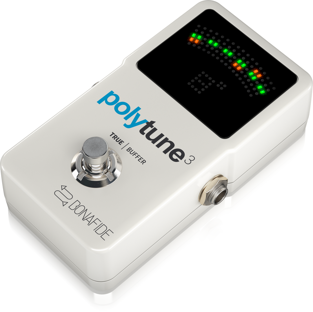 TC Electronic Polytune Pedal Tuner - Guitar