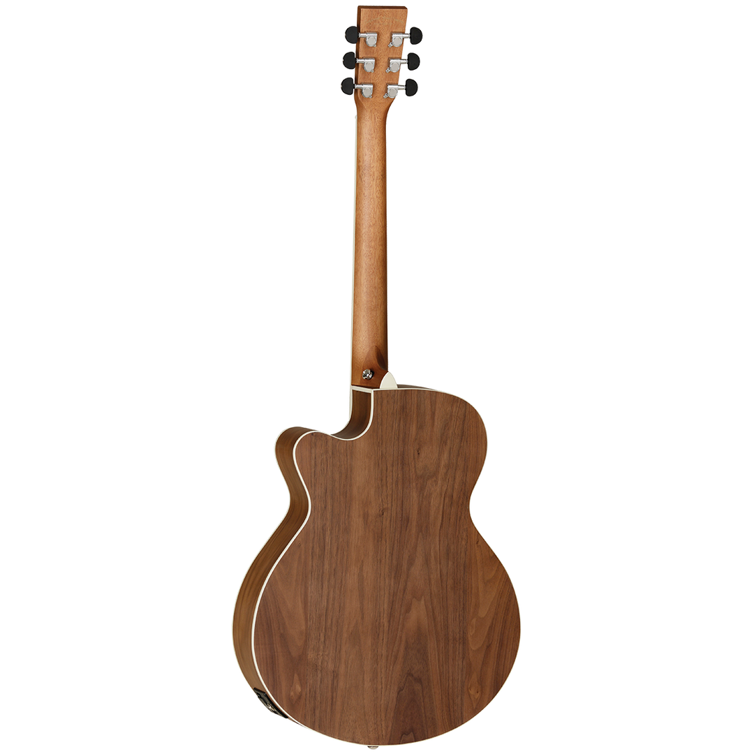 Tanglewood TDBTSFCEBW Discovery Exotic Superfolk C/E Black Walnut