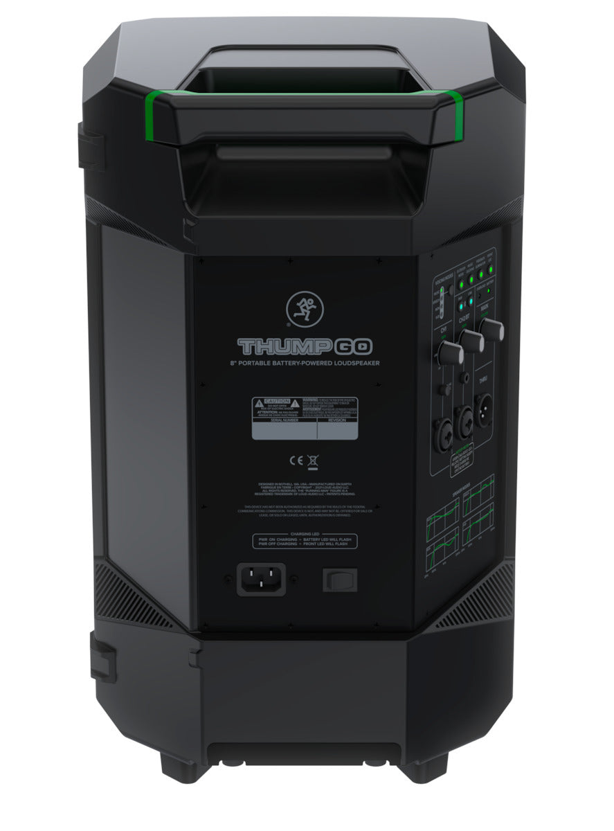 8" Portable Battery-Powered Loudspeaker US