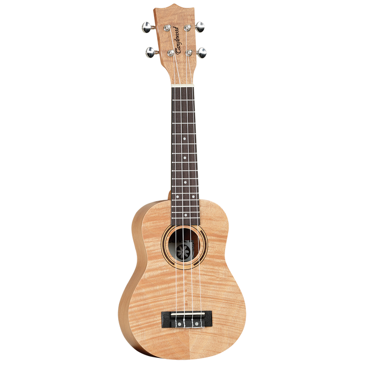 Tanglewood TWT5B Tiare Soprano Ukulele All Flame Mahogany with Bag