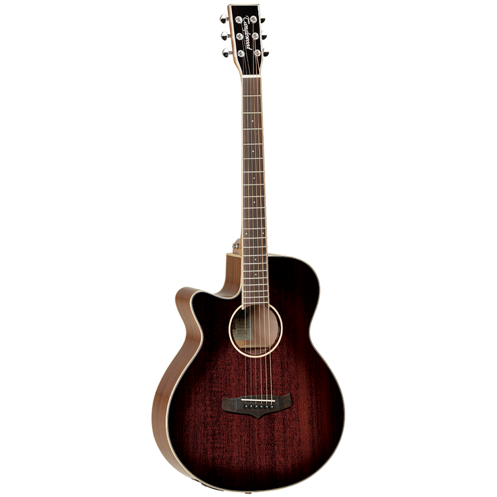 Tanglewood TW4AVBLH Winterleaf Left Handed Super Folk C/E Antique Vintage Burst