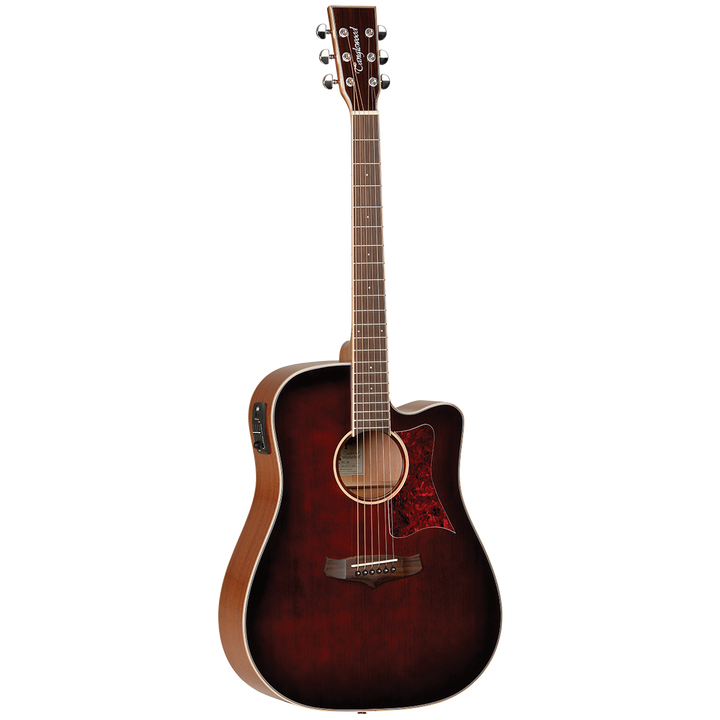Tanglewood Winterleaf D Ce  Whiskey Barrel Burst