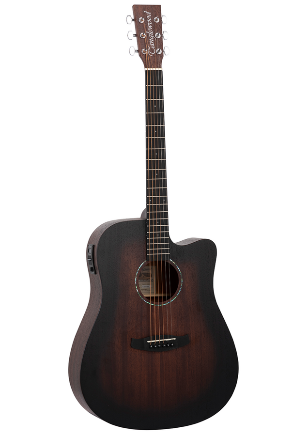 TANGLEWOOD TWCRDCE CROSSROADS DREADNOUGHT WITH CUTAWAY AND PICKUP