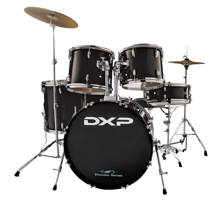 DXP Fusion Drum Kit Package - Black