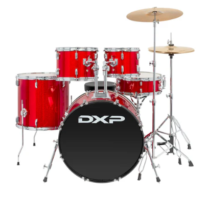 DXP 22 Fusion Drum Kit Package - Candy Apple Sparkle