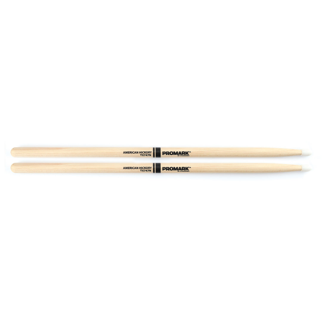 747 Nylon Tip Drumsticks Rock American Hickory
