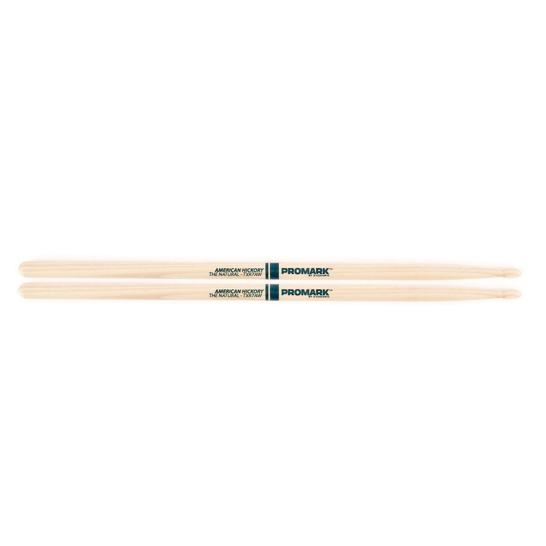 7A Wood Tip Drumsticks The Natural American Hick