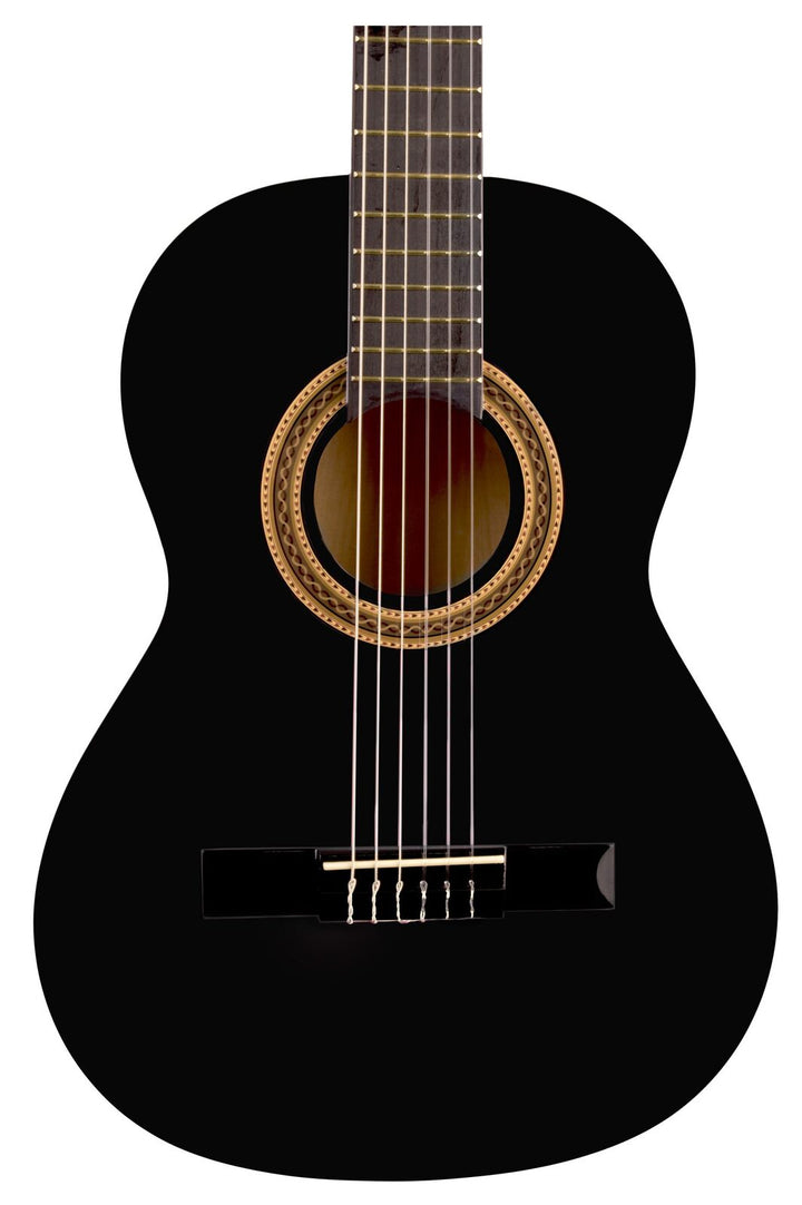 Valencia 100 Series 3/4 Classical Guitar Black