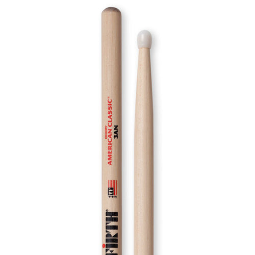Vic Firth American Classic 3A Nylon Tip Drum Sticks
