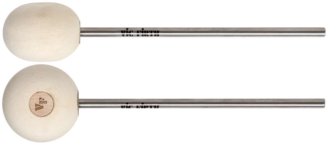 VICKICK™ BASS DRUM BEATER Medium-hard Felt, Radial Head