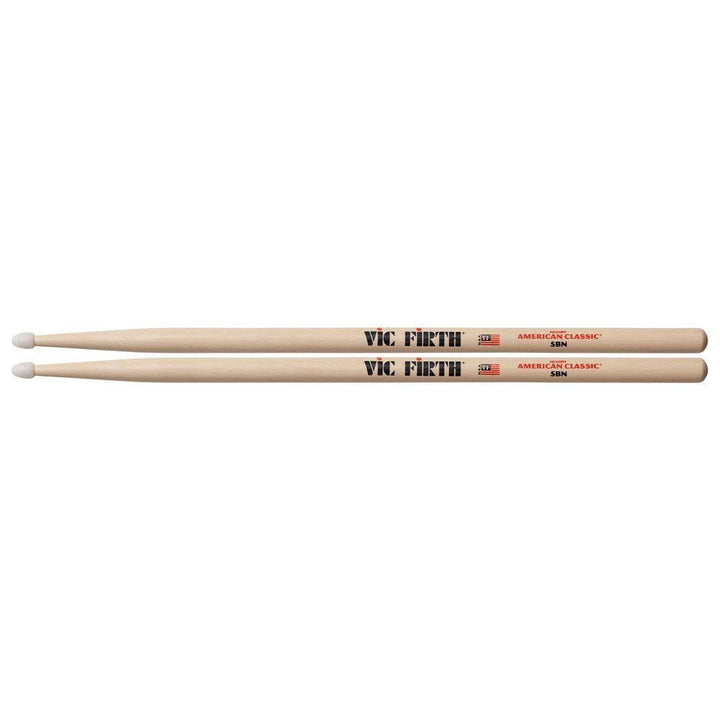 Vic Firth 5BN Wood Tip Black Pack - 3 Pairs Get 1 Free
