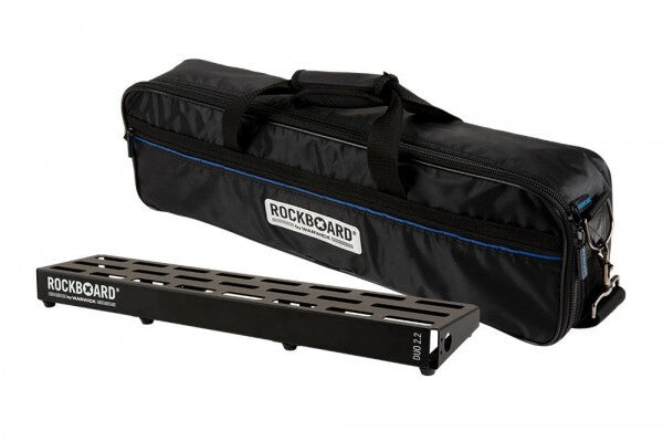 Rockboard Duo 2.2 Pedal Board With Gig Bag