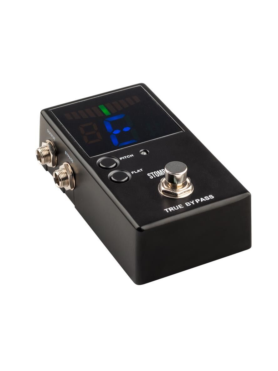 Stomp-It True Bypass Chromatic Tuner Pedal