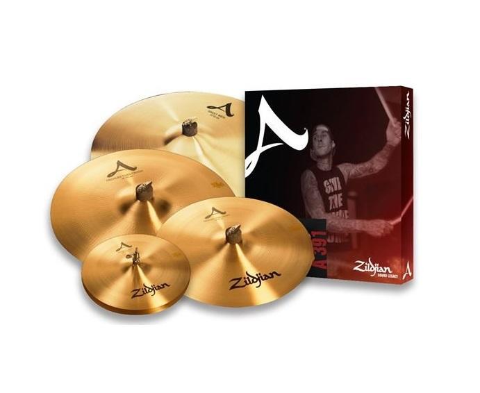 A Zildjian A391 Cymbal Set