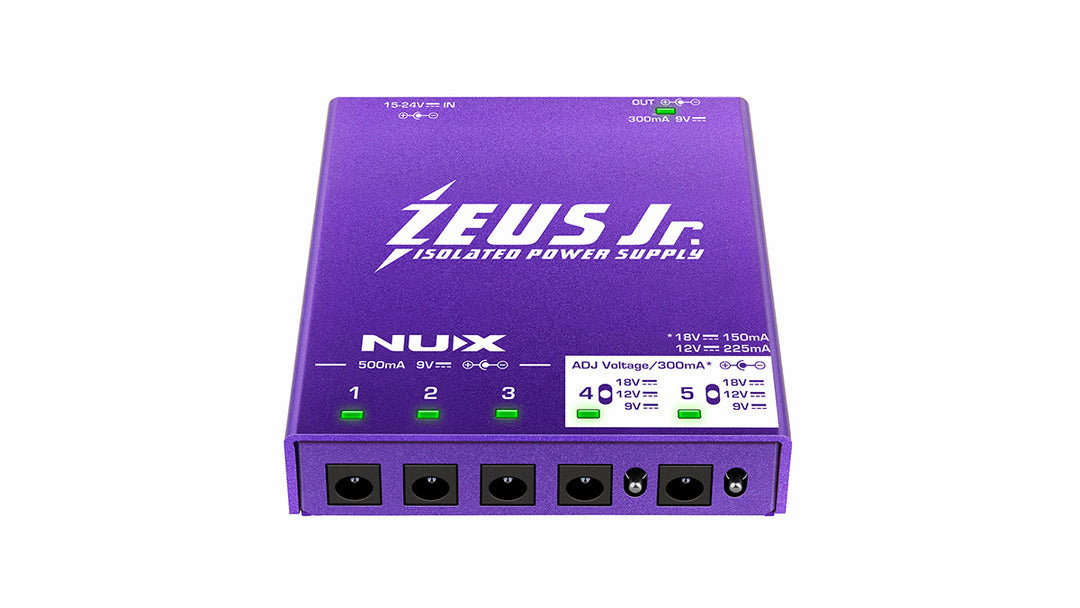 NUX Zeus Jnr Mini Pedal Power Supply