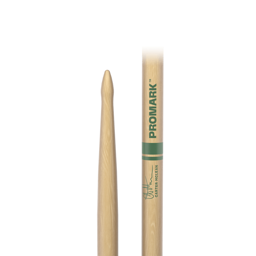 ProMark Carter McLean Hickory Drumsticks Wood Tip