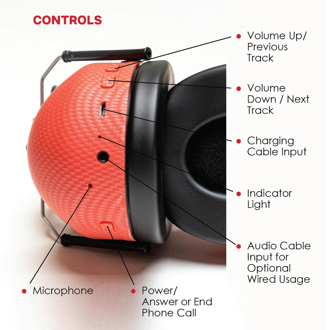 Vic Firth Stereo Isolation Headphones Bluetooth