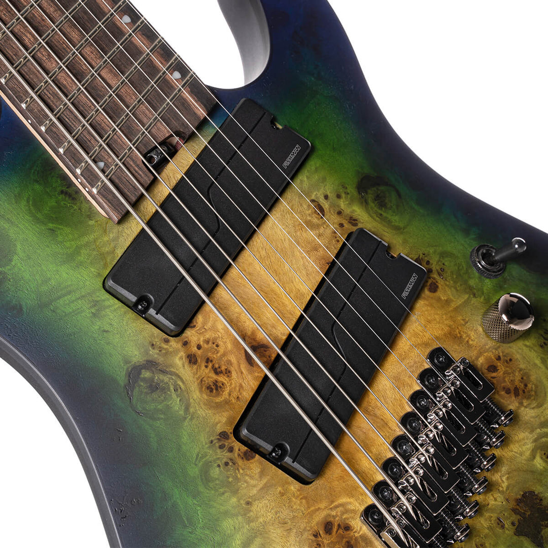Cort KX508 Multi Scale II 8-String - Mariana Blue Burst