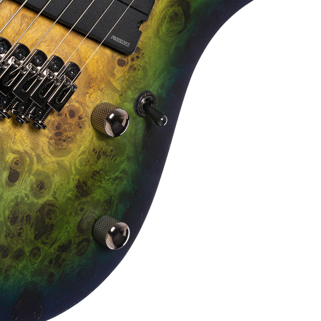 Cort KX508 Multi Scale II 8-String - Mariana Blue Burst