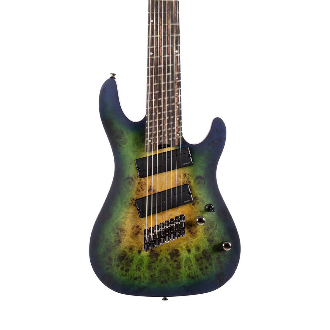 Cort KX508 Multi Scale II 8-String - Mariana Blue Burst