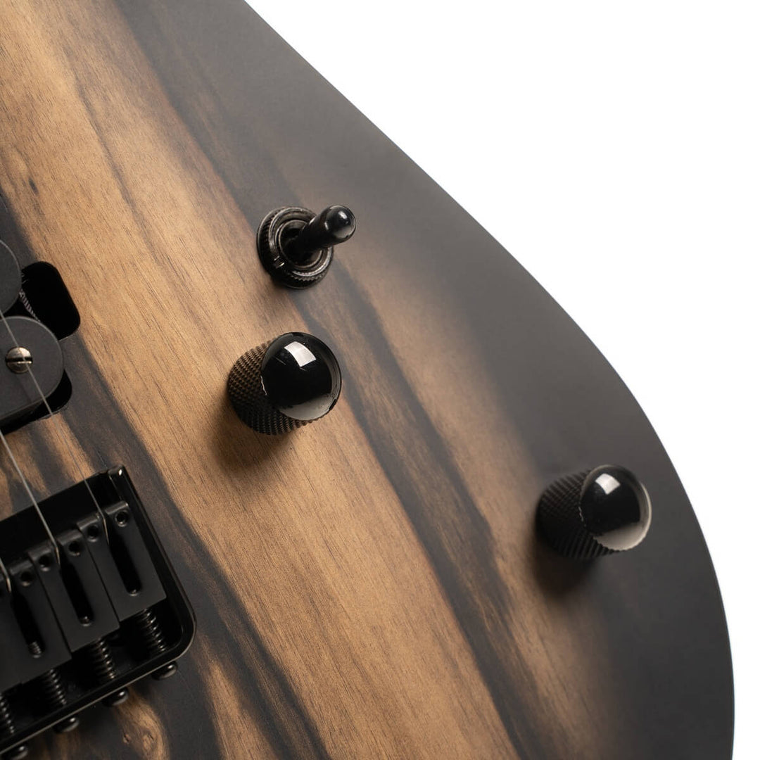 Cort KX500 Pale Moon Electric Guitar - Natural Black Burst