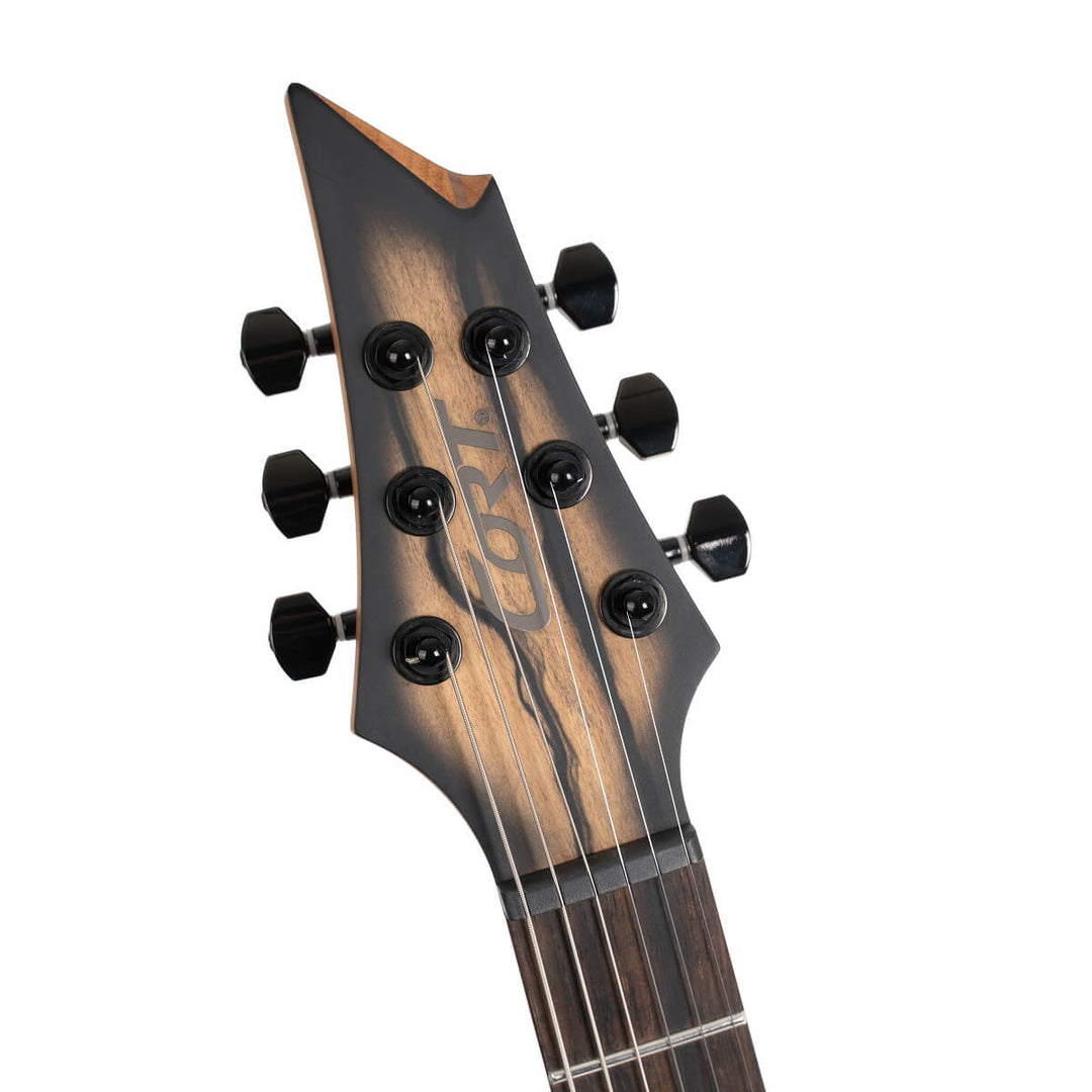 Cort KX500 Pale Moon Electric Guitar - Natural Black Burst