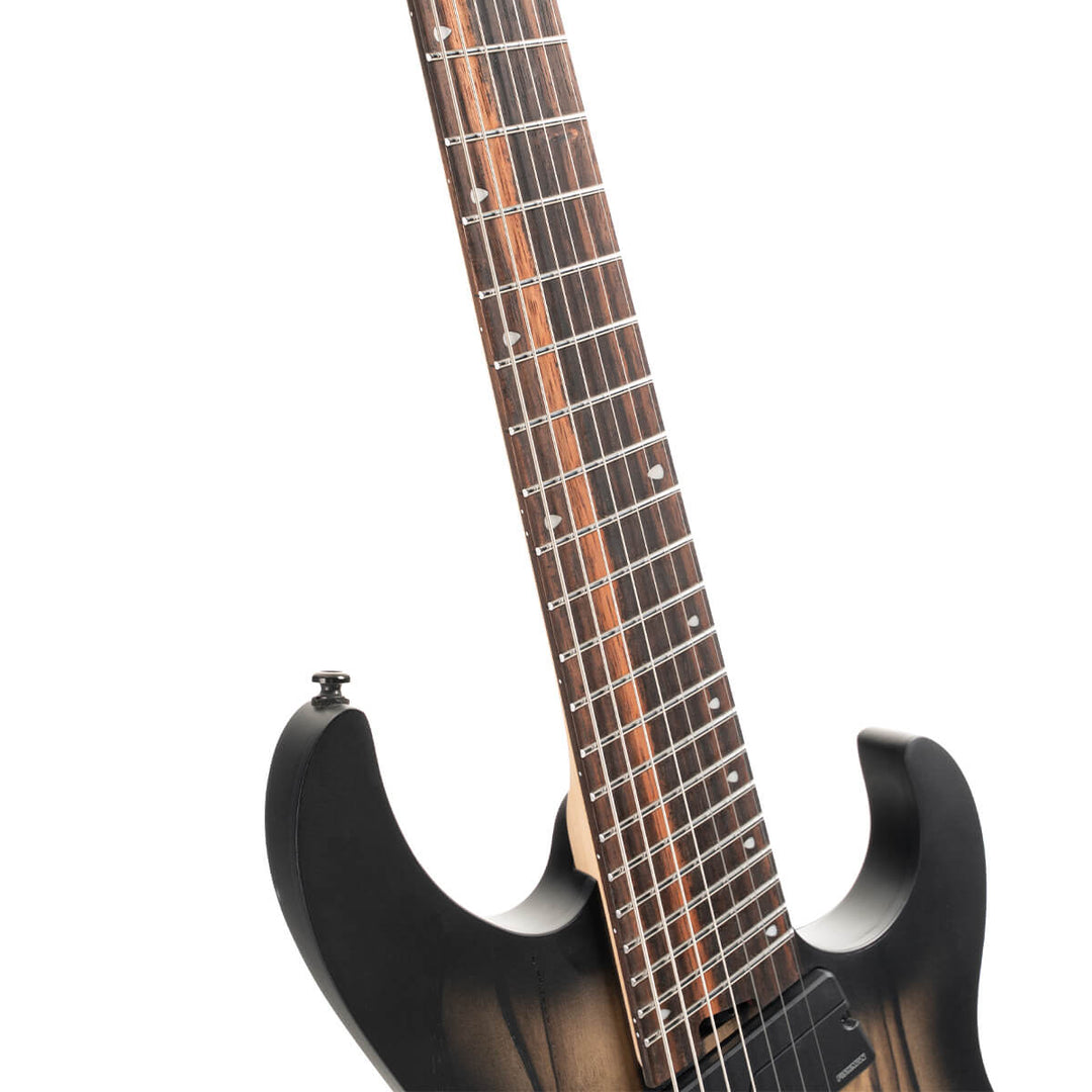 Cort KX507MS Pale Moon 7-String - Natural Black Burst