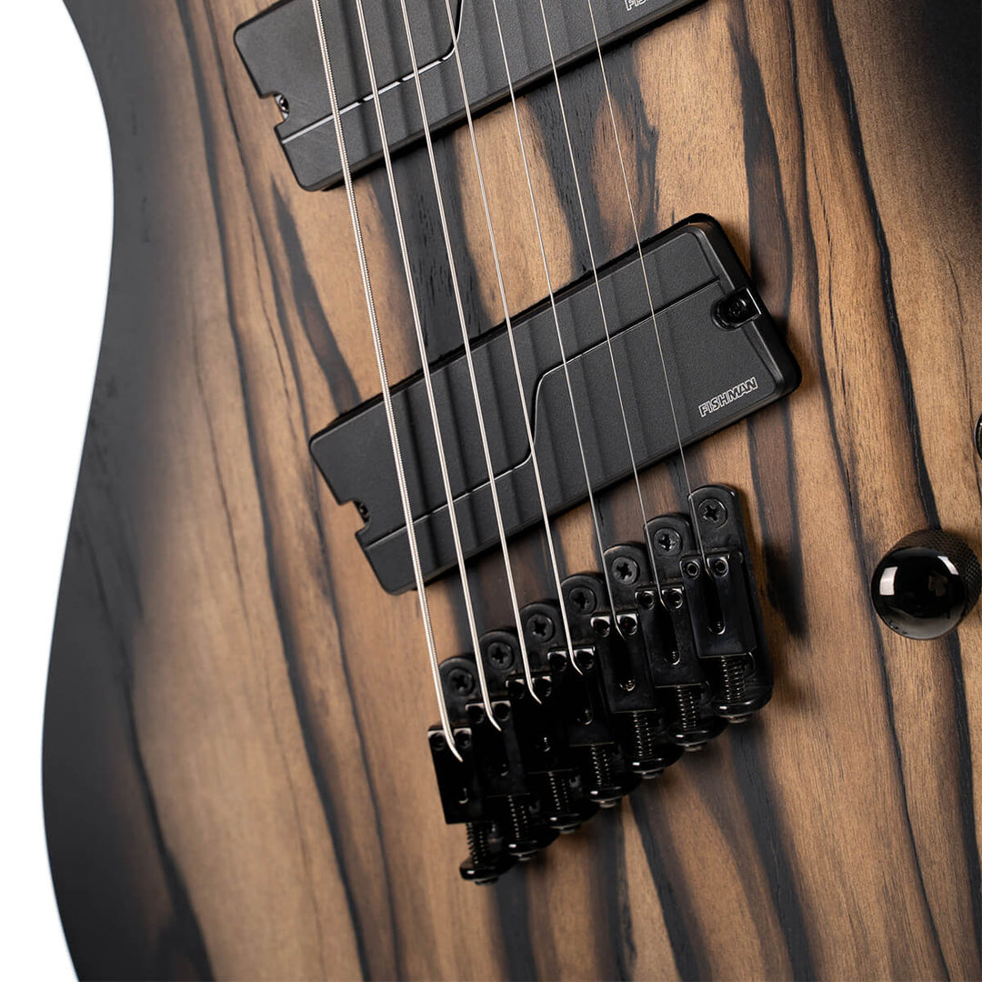 Cort KX507MS Pale Moon 7-String - Natural Black Burst