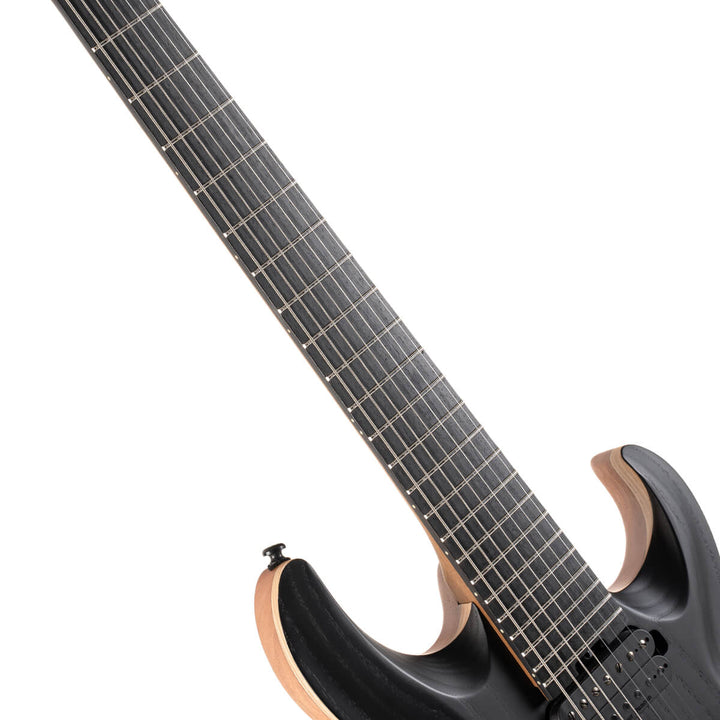Cort KX707 7-String EverTune Open Pore Black with Deluxe Bag