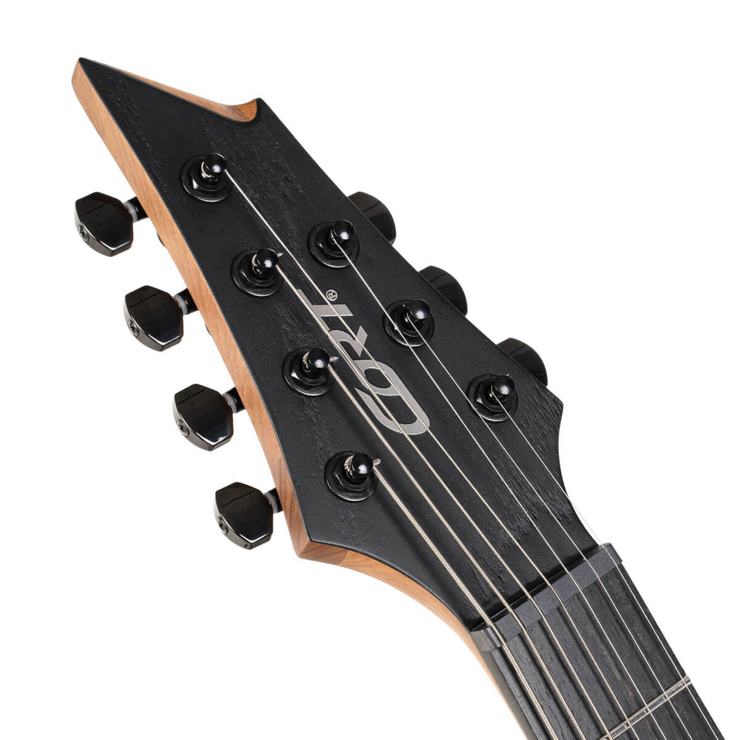 Cort KX707 7-String EverTune Open Pore Black with Deluxe Bag