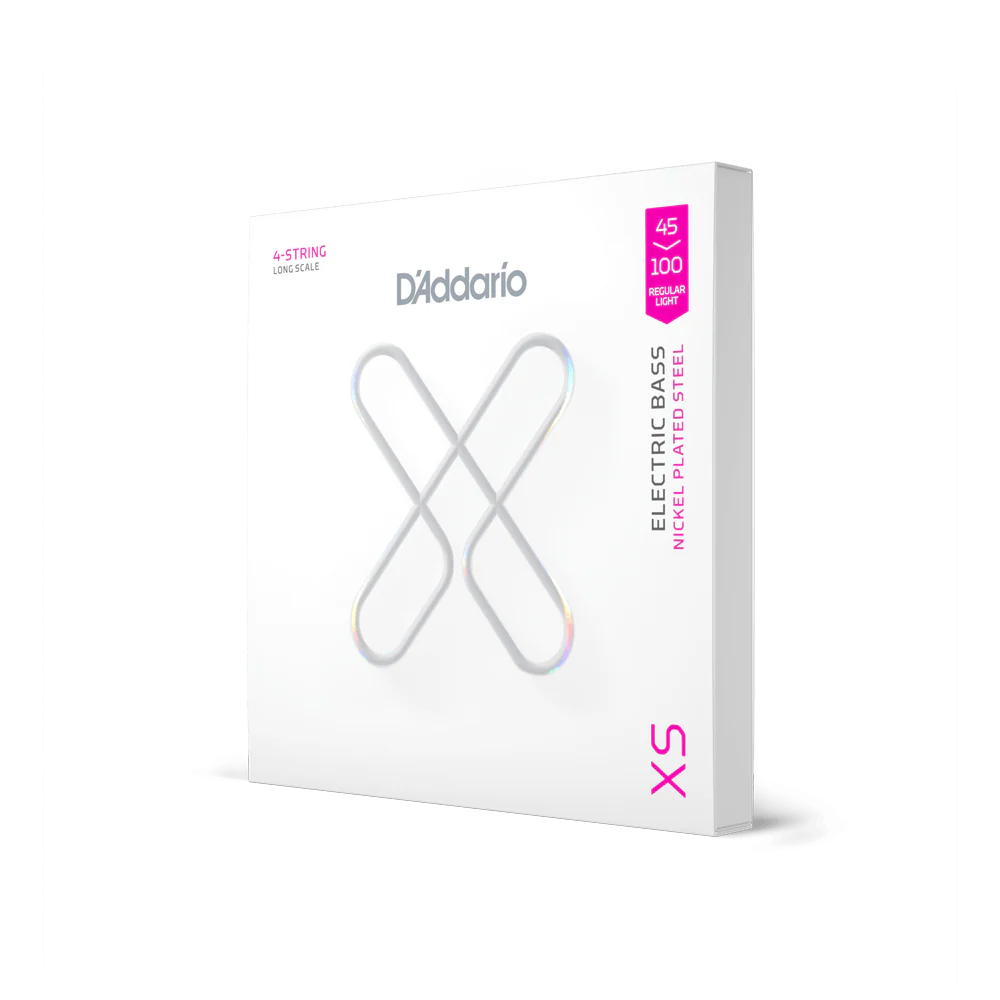 Daddario XS 45-100 Regular Light, Long Scale Coated Bass Strings