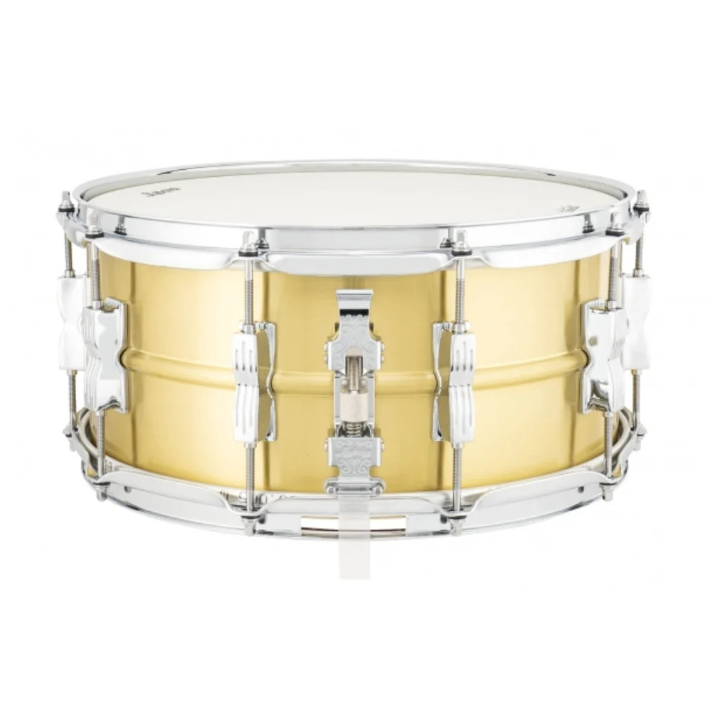 Ludwig Acro Brass LB654BM 14" x 6.5" Brushed Snare Drum