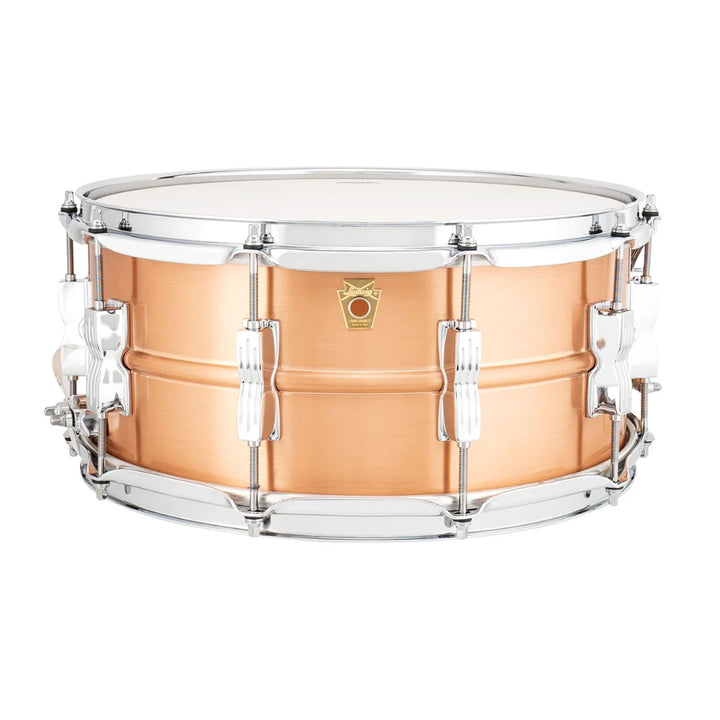Ludwig Acro Copper LC654BM 14" x 6.5" Brushed Snare Drum