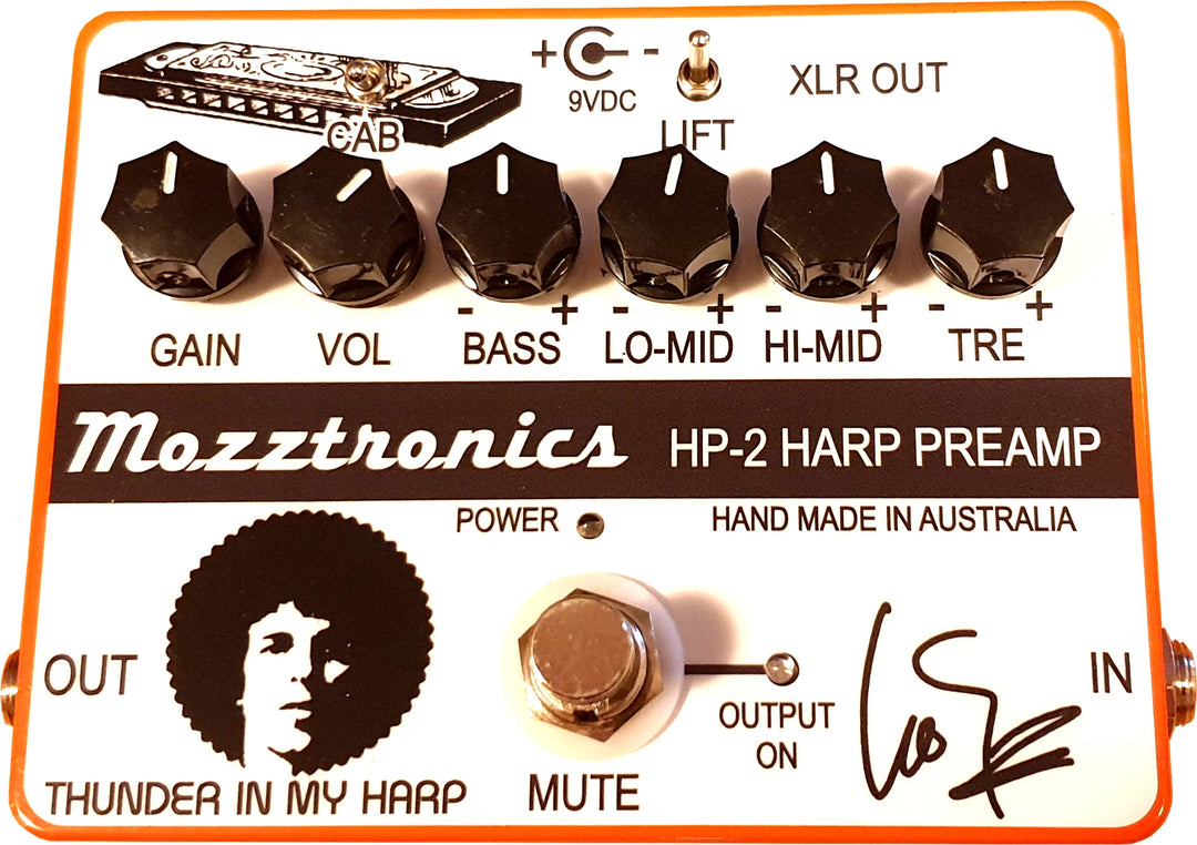 Mozztronics HP-2 Leo Sayer Harp Pre-amp Pedal