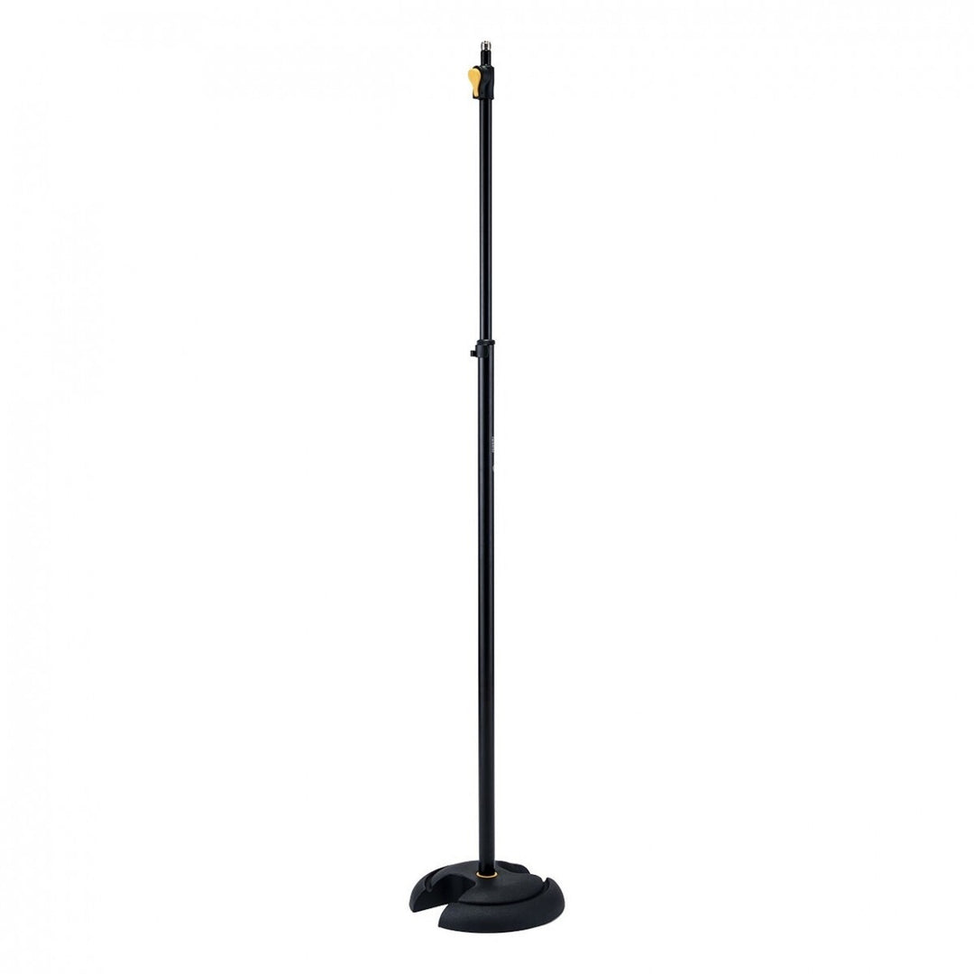 Hercules MS201B PLUS Straight Quik-N-EZ H-Base Mic Stand
