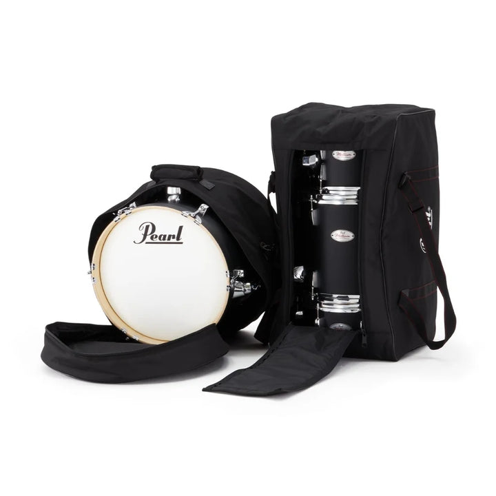 Pearl Midtown Drum Kit MEGA PACKAGE - Matte Red