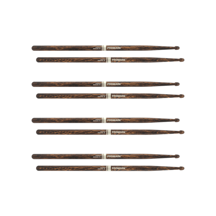 ProMark 5B Firegrain Rebound Drum Sticks - 4 Pack